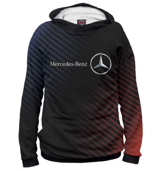 Мужское худи Mercedes | Карбон